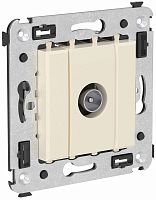 Розетка TV Оконечная без рамки DKC Avanti 1-м. ванильная дымка картинка